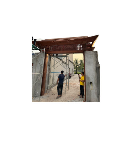 Cổng gỗ Lim Nam Phi